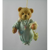 Baby Boy's First Christmas Bear Ornament