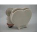 Girl Heart-Shaped Mini Photo Frame