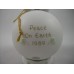 Peace On Earth Bauble